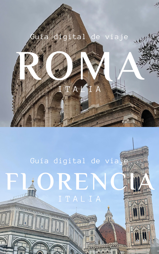 ITALIA - GUÍA DE ROMA Y GUÍA DE FLORENCIA